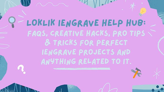 LOKLIK IENGRAVE HELP HUB