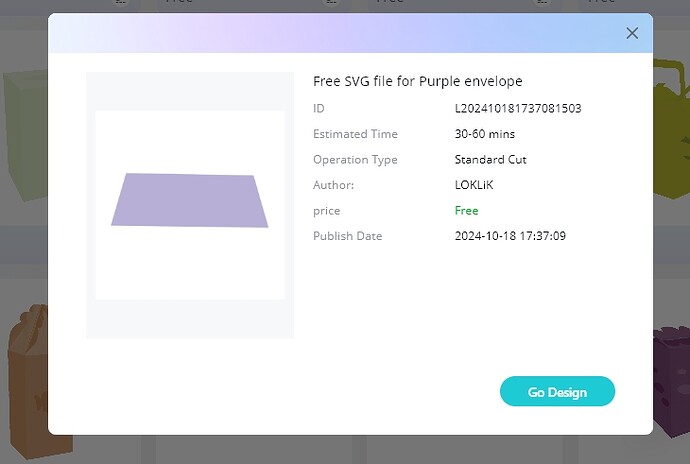 purple envelope design