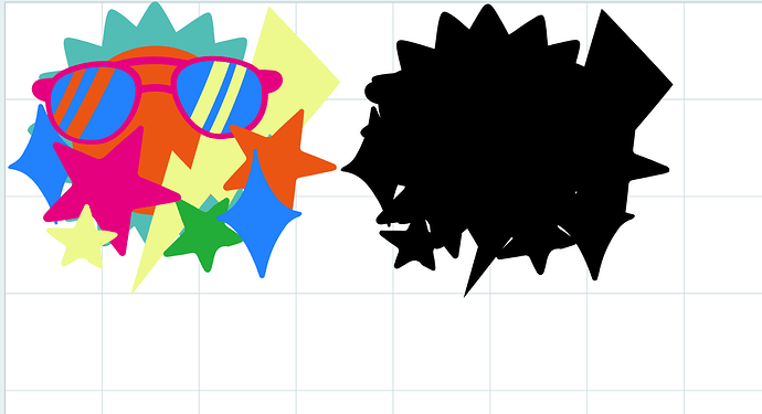Neon Cupcake Topper  (16)