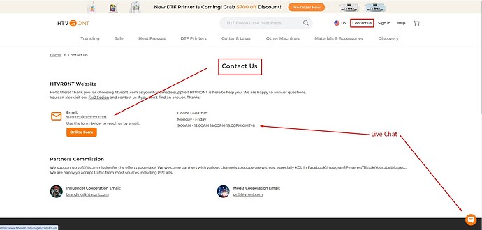 H2 contact support