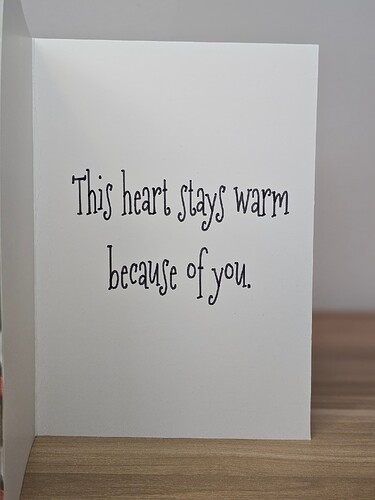 This Heart Stays Warm Because of You