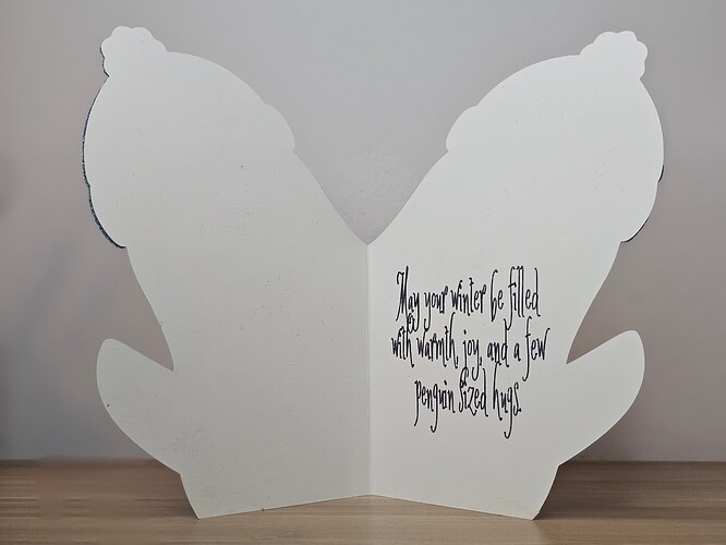 Penguin Card Greeting