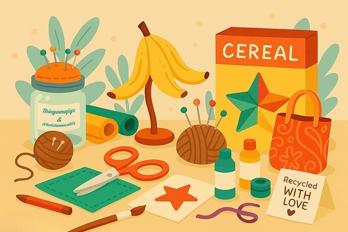 Recycled Thingamajigs & Whatchamacallits