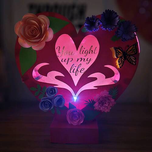 Illuminated Love Lantern 2