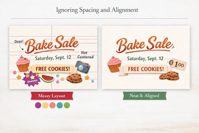 Ignoring Spacing and Alignment