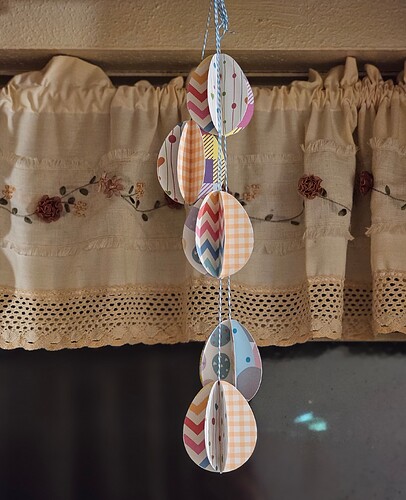 3D Layered Egg Decor