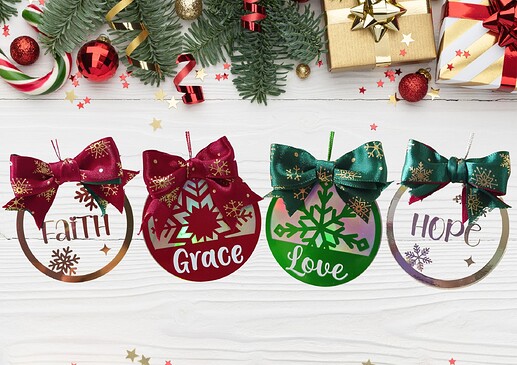 Snowflakes Ornaments