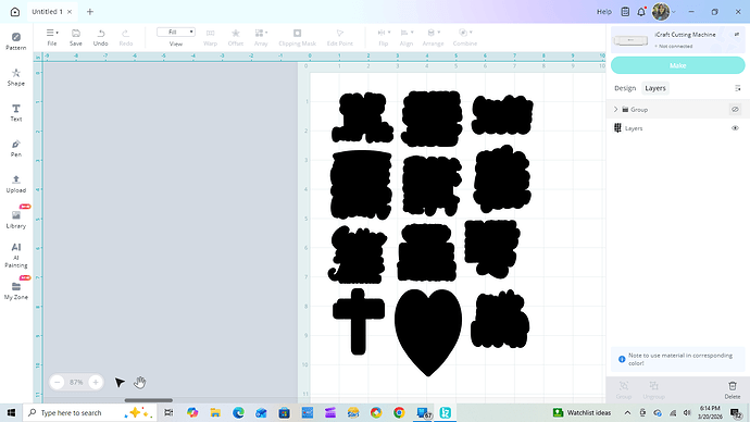 Sticker Sheet Offset Layer