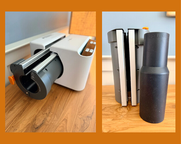 Ejecting The Heat Plate Attachment Is Easy