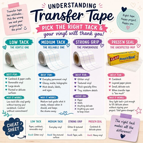 Transfer Tape Guide