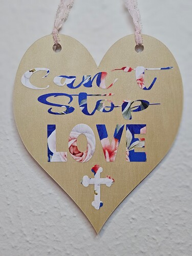 CantStopLoveSign
