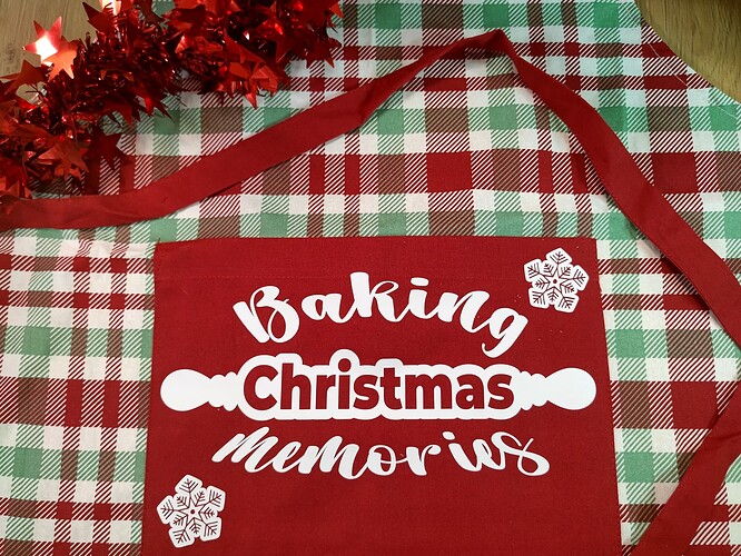 christmas apron