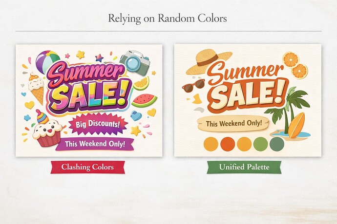 Relying on Random Colors